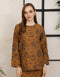 BAJU KURUNG KEDAH FIONA (GOLDEN BROWN)